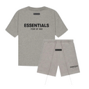 ESSENTIALS DARK OATMEAL SUMMER SET