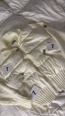 Moncler White Fall Jacket