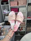 CD sandals light pink