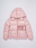 Moncler coat baby pink