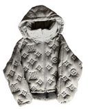 LV PUFFER COAT GREY