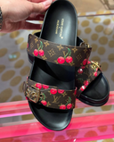 LV SANDALS CHERRY