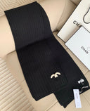 CC SCARF BLACK AND WHITE