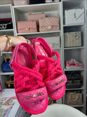 CC sandals hot pink