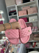 CC pink sandals