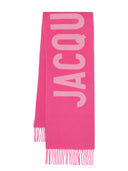 JACQUEMUS SCARF HOT PINK