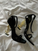 YSL Gold heels