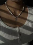 CC pearl necklace