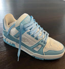LV Trainers white blue